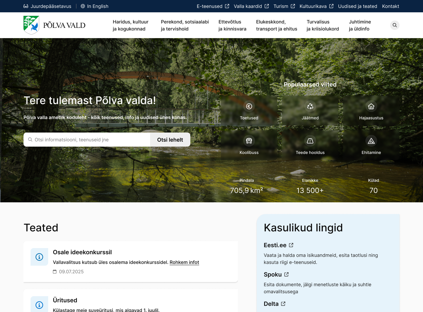 Põlva veebileht